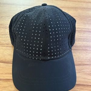 Lululemon Black Baller hat, perforated